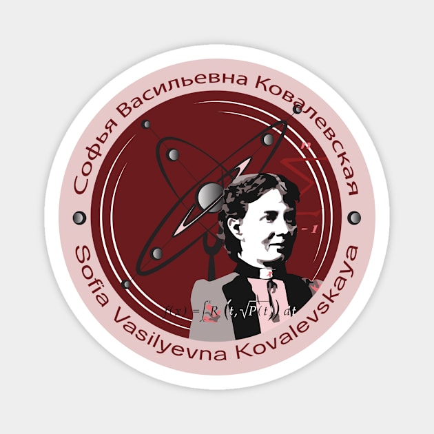 Sofia Kovalevskaya Magnet by LadyCaro1